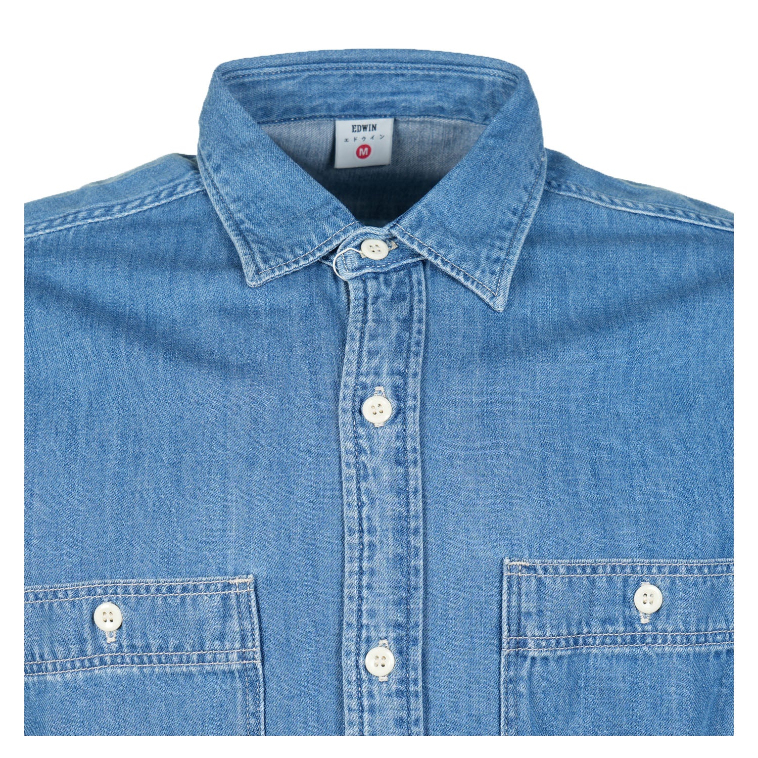 Denim Work Shirt Blue