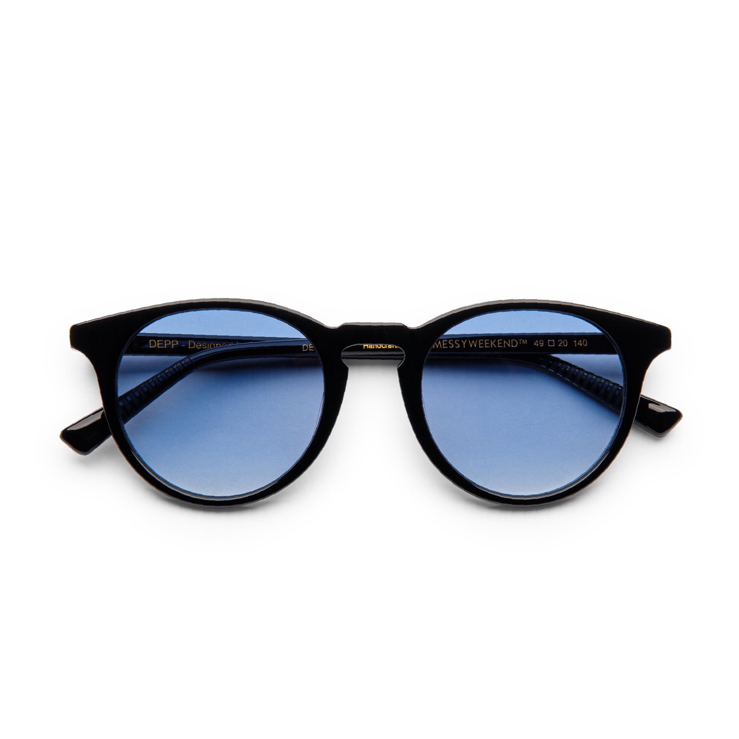 Depp Sunglasses Black Blue