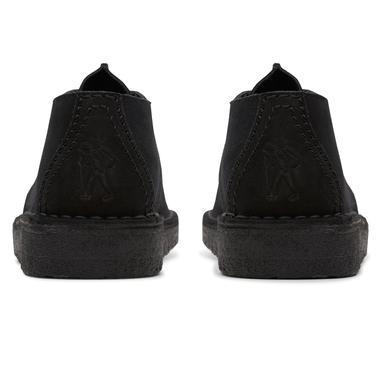 Desert Trek Shoe Black Suede