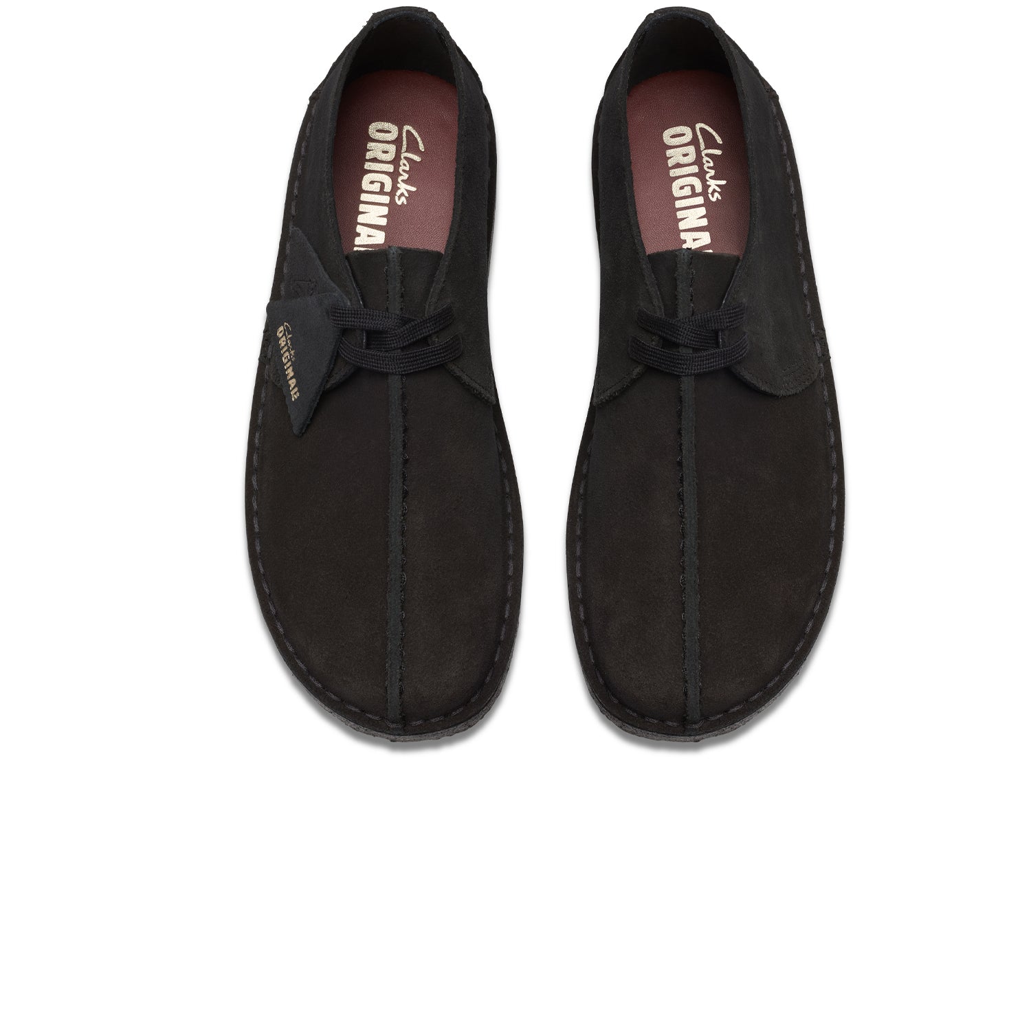 Desert Trek Shoe Black Suede