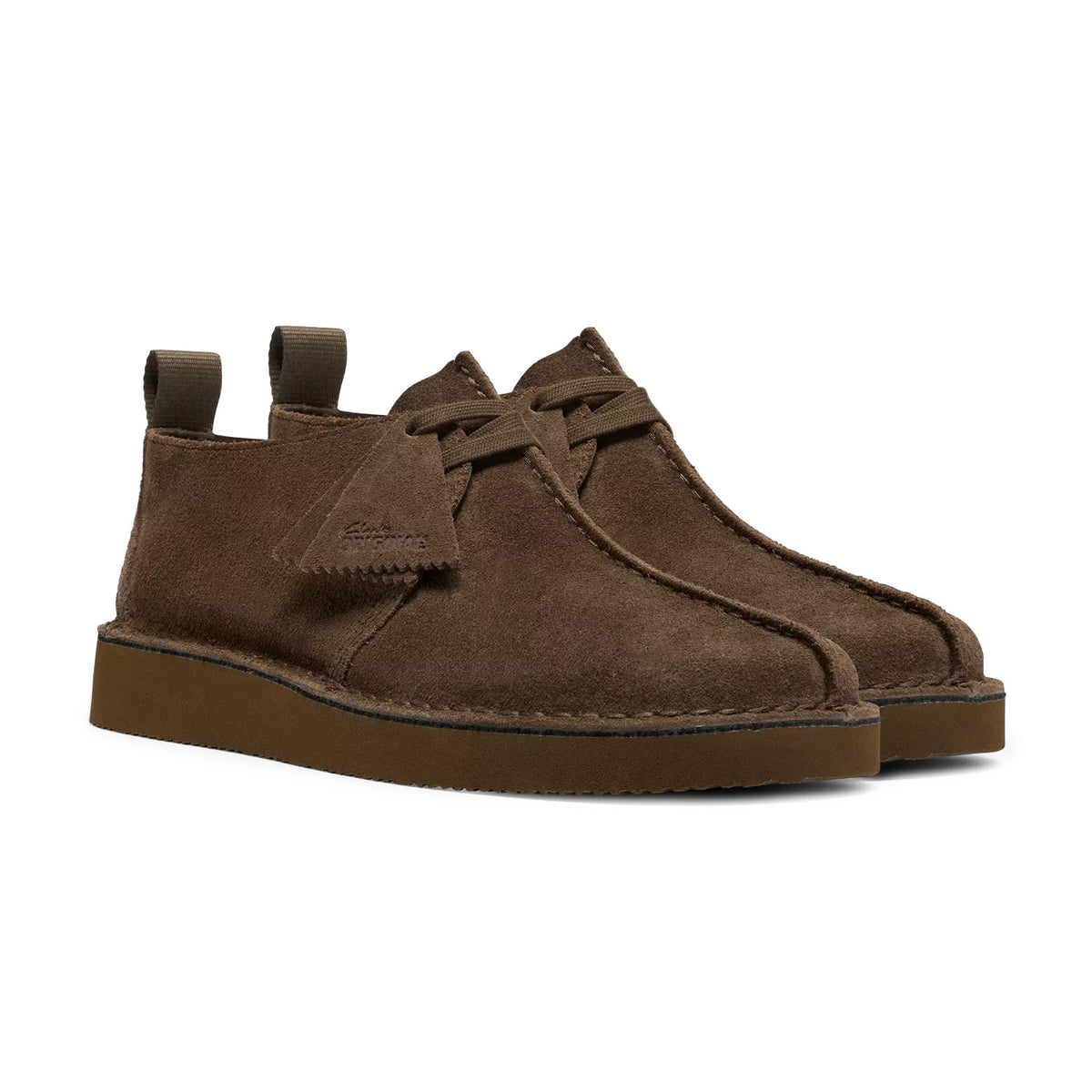 Desert Trek 2026 Olive Suede