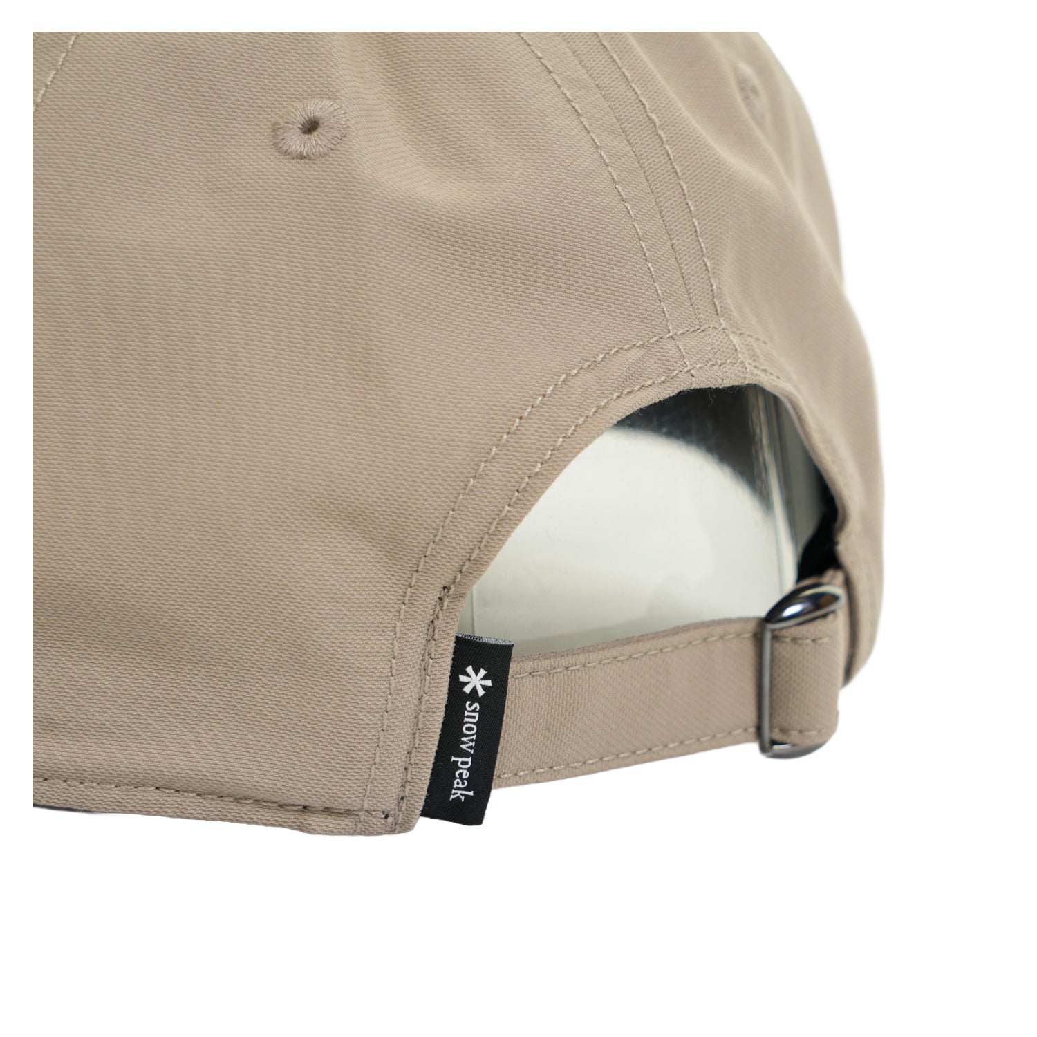 Light Dobby Cloth Cap Greige