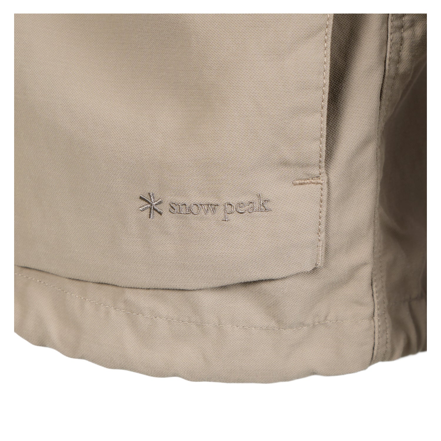 Light Dobby Cloth Parka Greige
