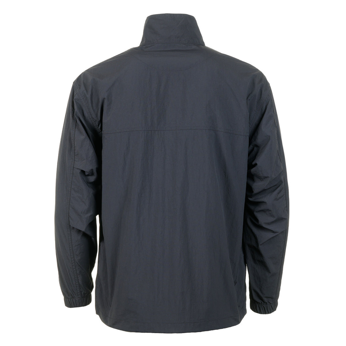 Nylon Double Rip Anorak Black