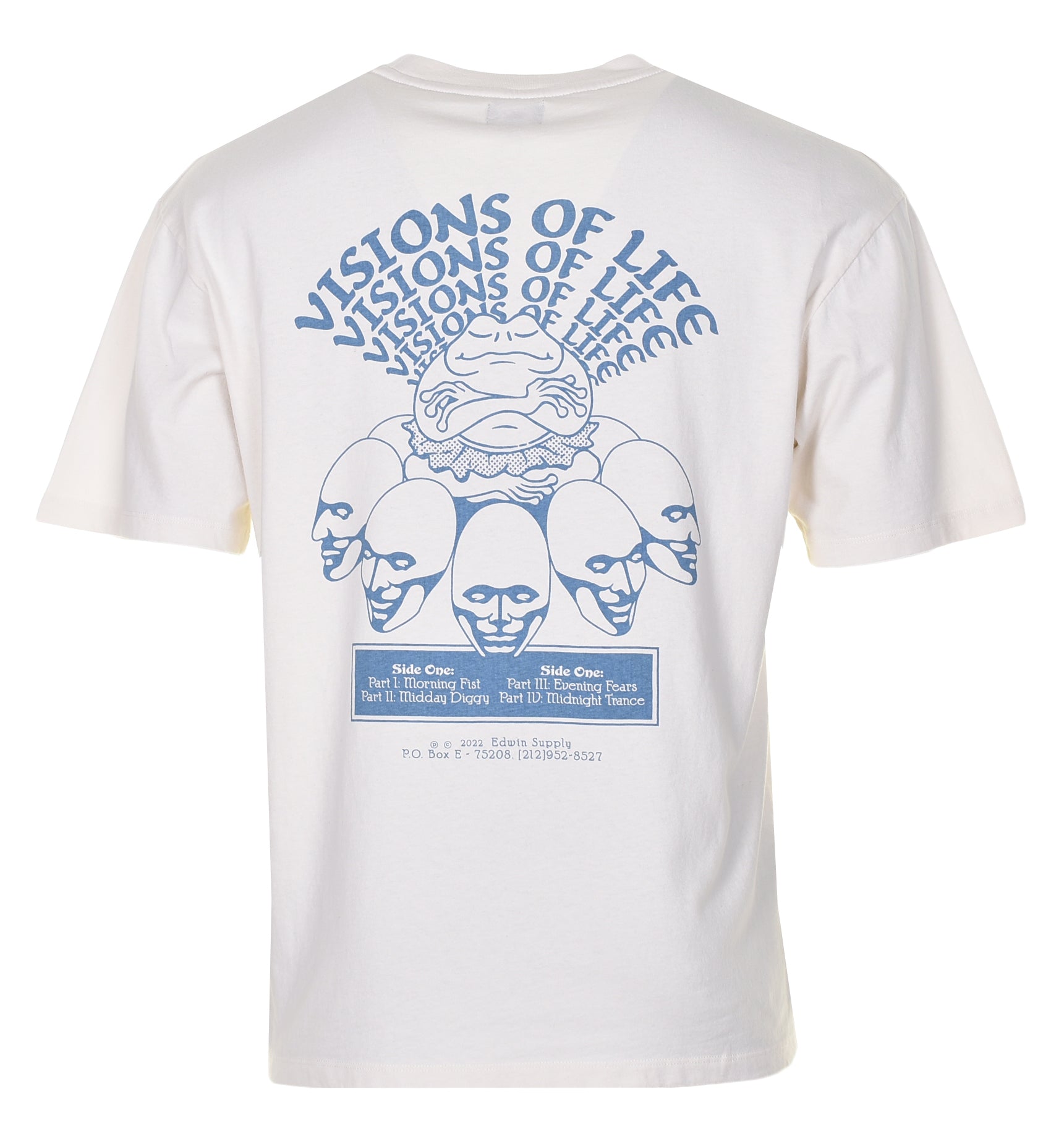 Visions Of Life T Shirt Whisper White