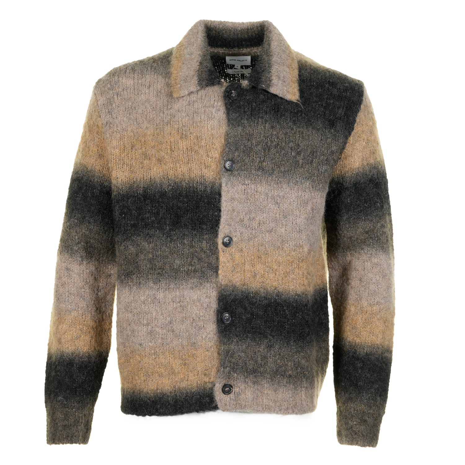 Norse Projects Erik Gradient Alpaca Wool Jacket Utility Khaki