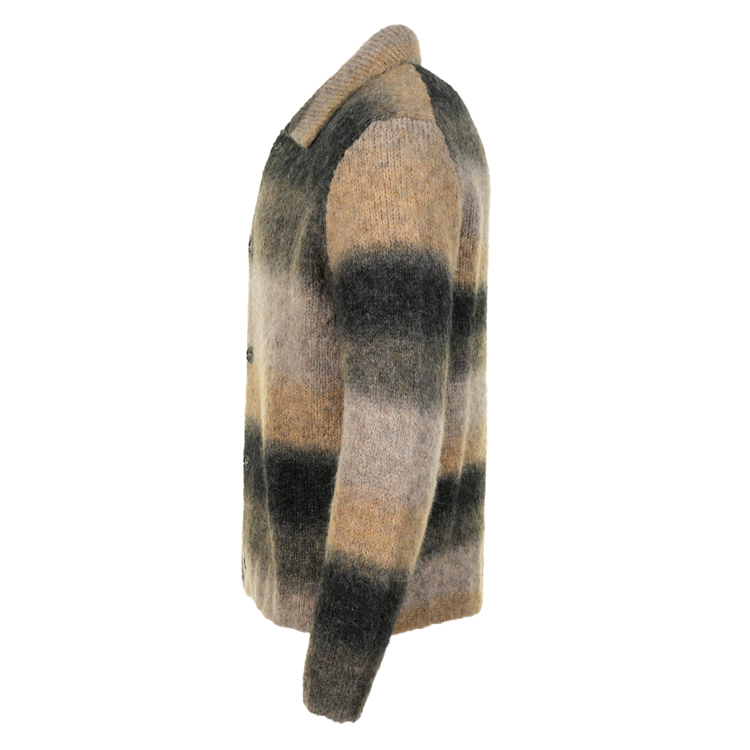 Erik Gradient Alpaca Wool Jacket Utility Khaki