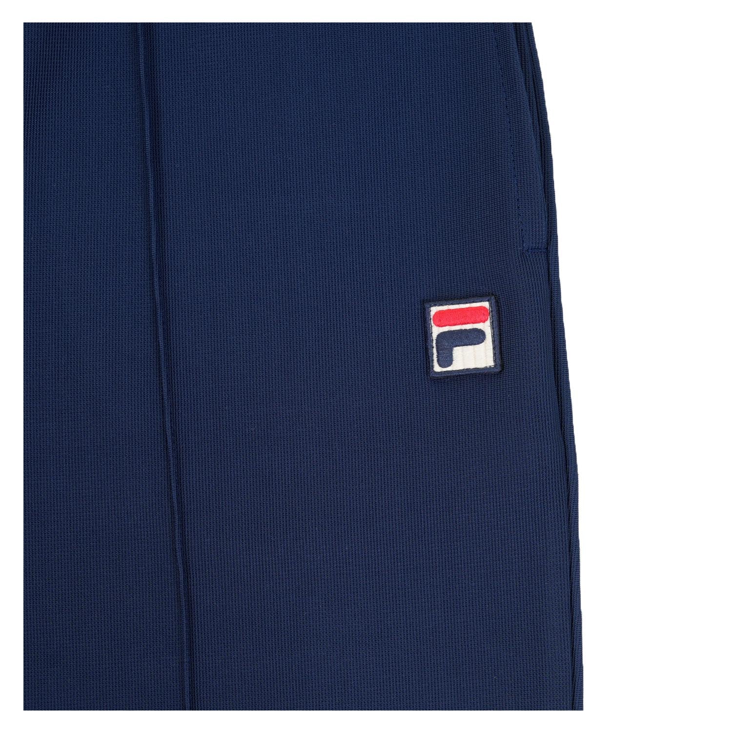 Eusebio Pin Tuck Shorts Navy