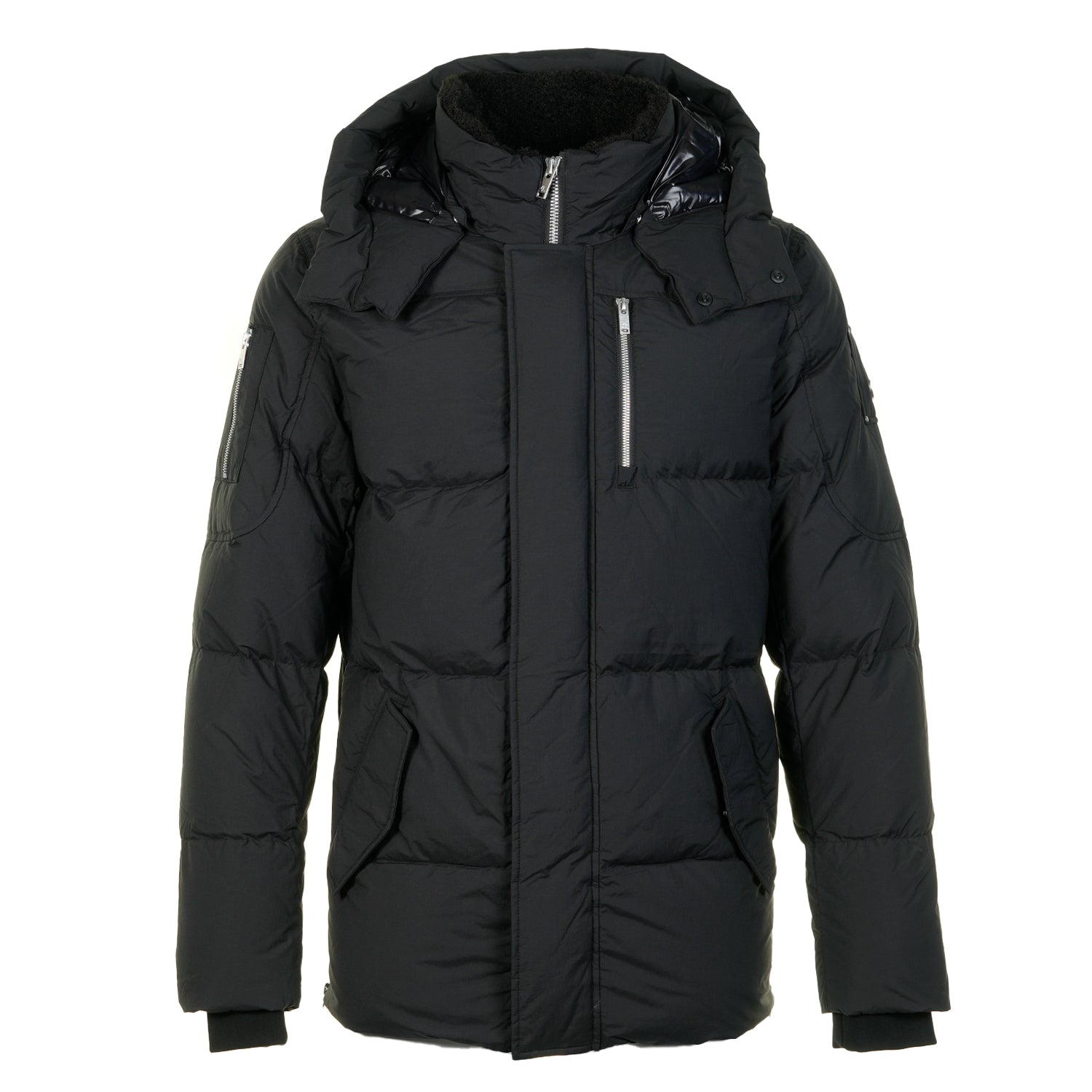 Everest 3Q Puffer Jacket Black