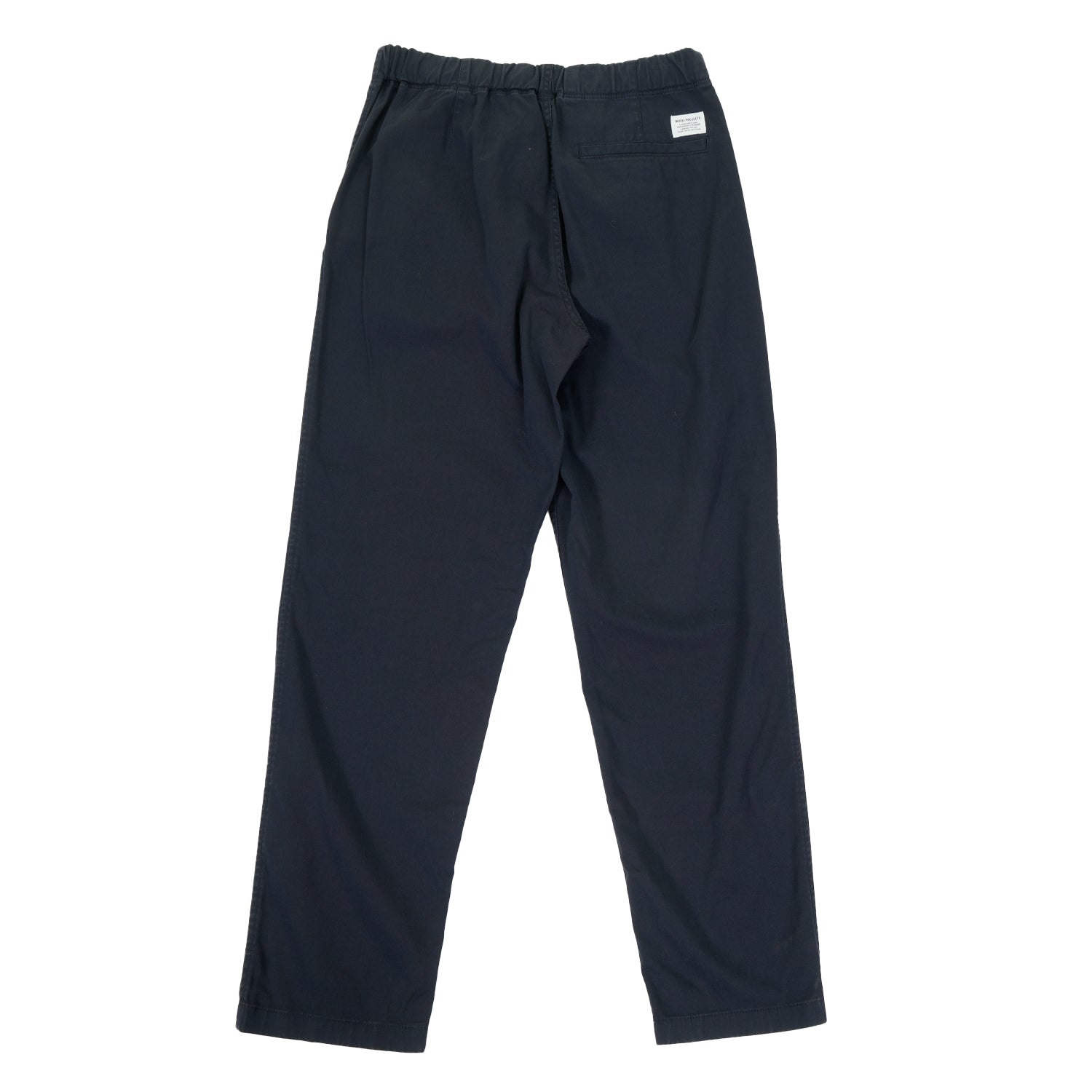 Ezra Relaxed Stretch Twill Trousers Dark Navy