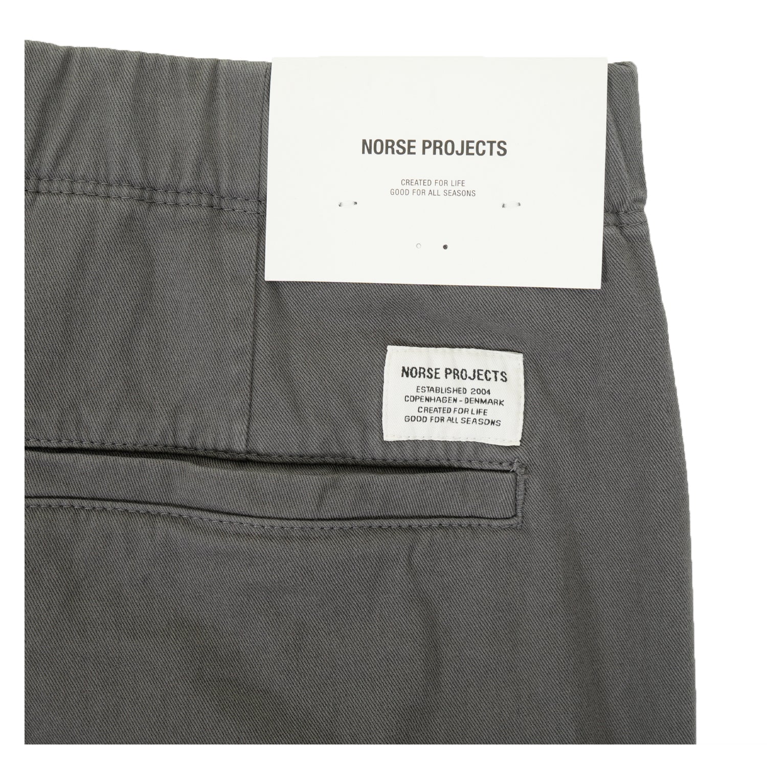 Ezra Relaxed Stretch Twill Trousers Graphite