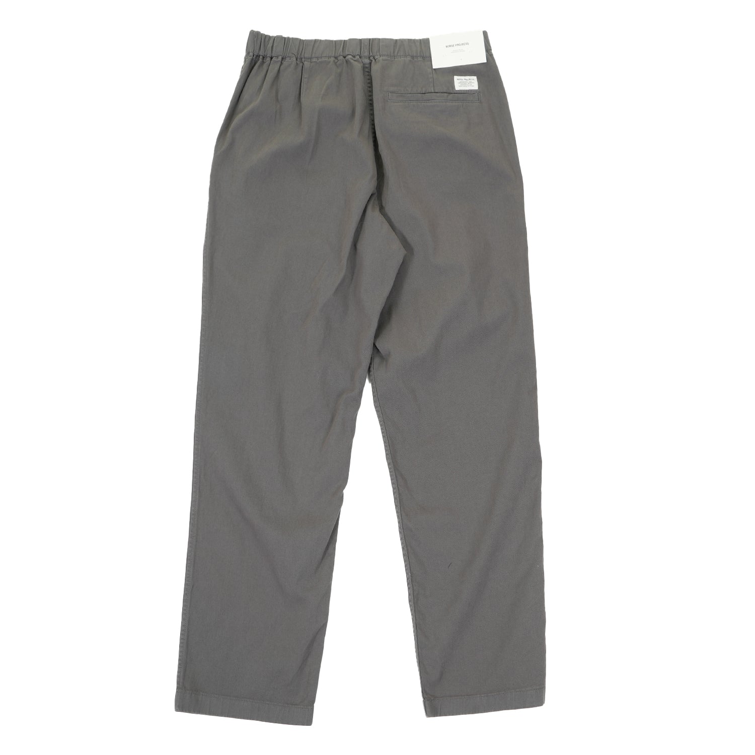 Ezra Relaxed Stretch Twill Trousers Graphite