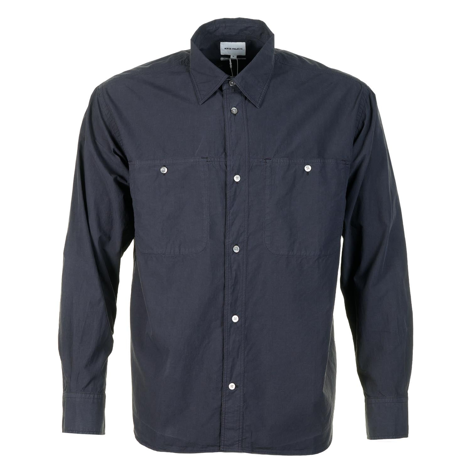 Falster Tencel Oversized Shirt Dark Navy