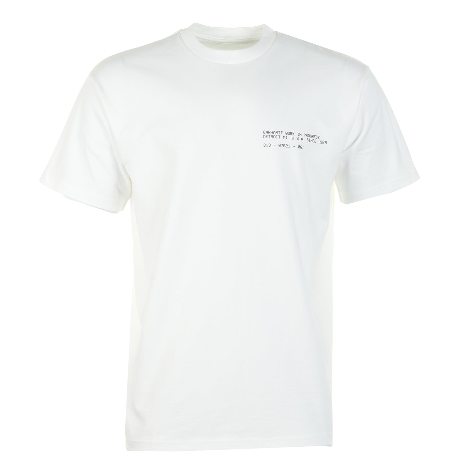 Short Sleeve Feather Progress T Shirt White