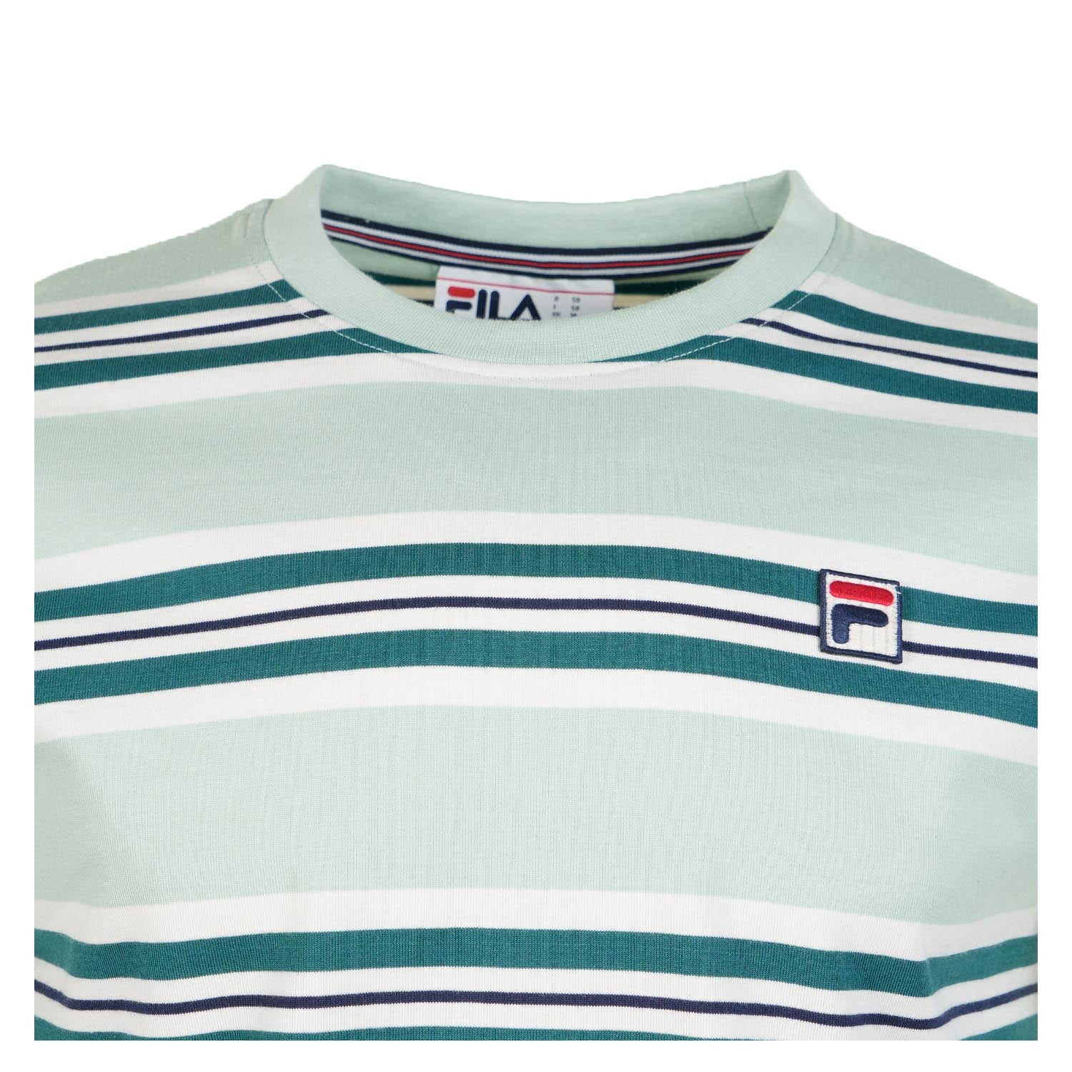 Cesare Yarn Dye Stripe Tee Surf Spray