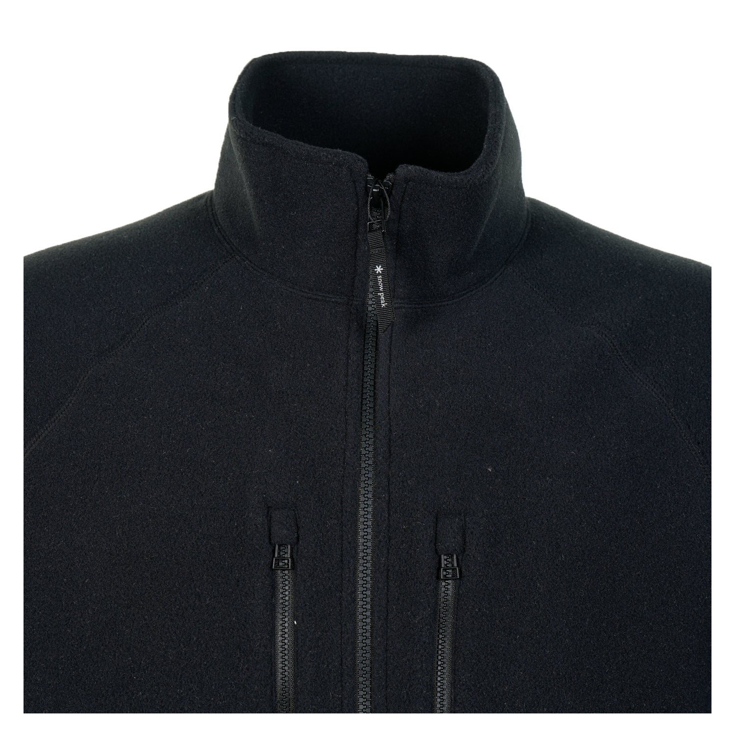 Water Repellent Fleece Jacket Black