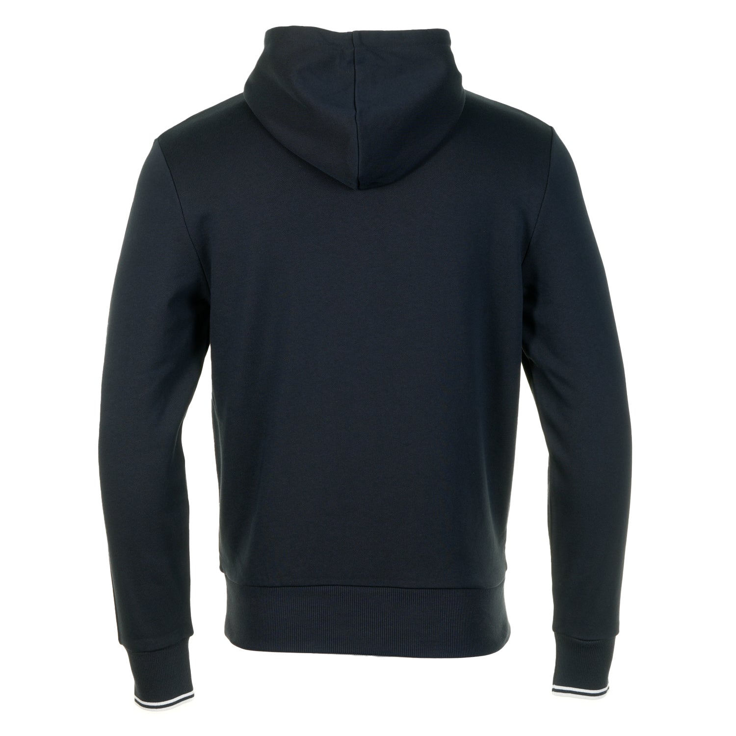 Tipped Hooded Sweatshirt Navy