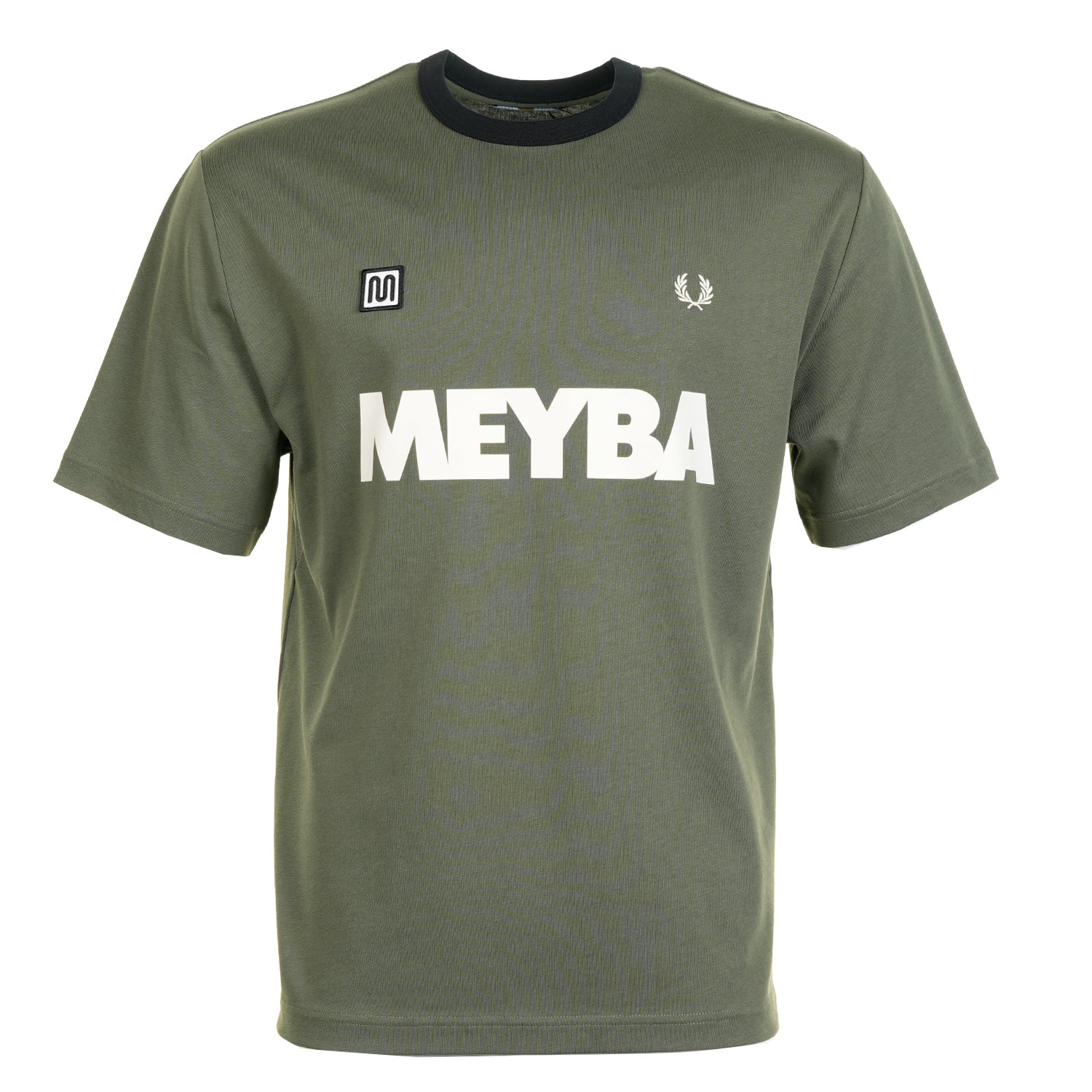 Fred Perry Meyba Ringer T Shirt Laurel Wreath Green