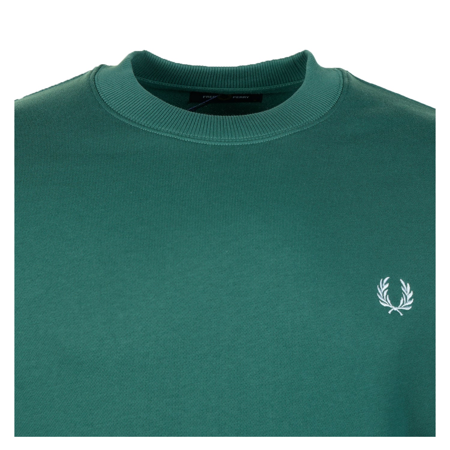 Crew Neck Sweatshirt Sport Green / Track Blue