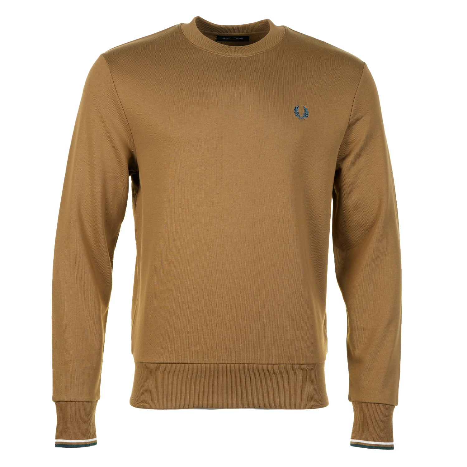 Crew Neck Sweatshirt Shadestone / Ecru / Dark Petrol