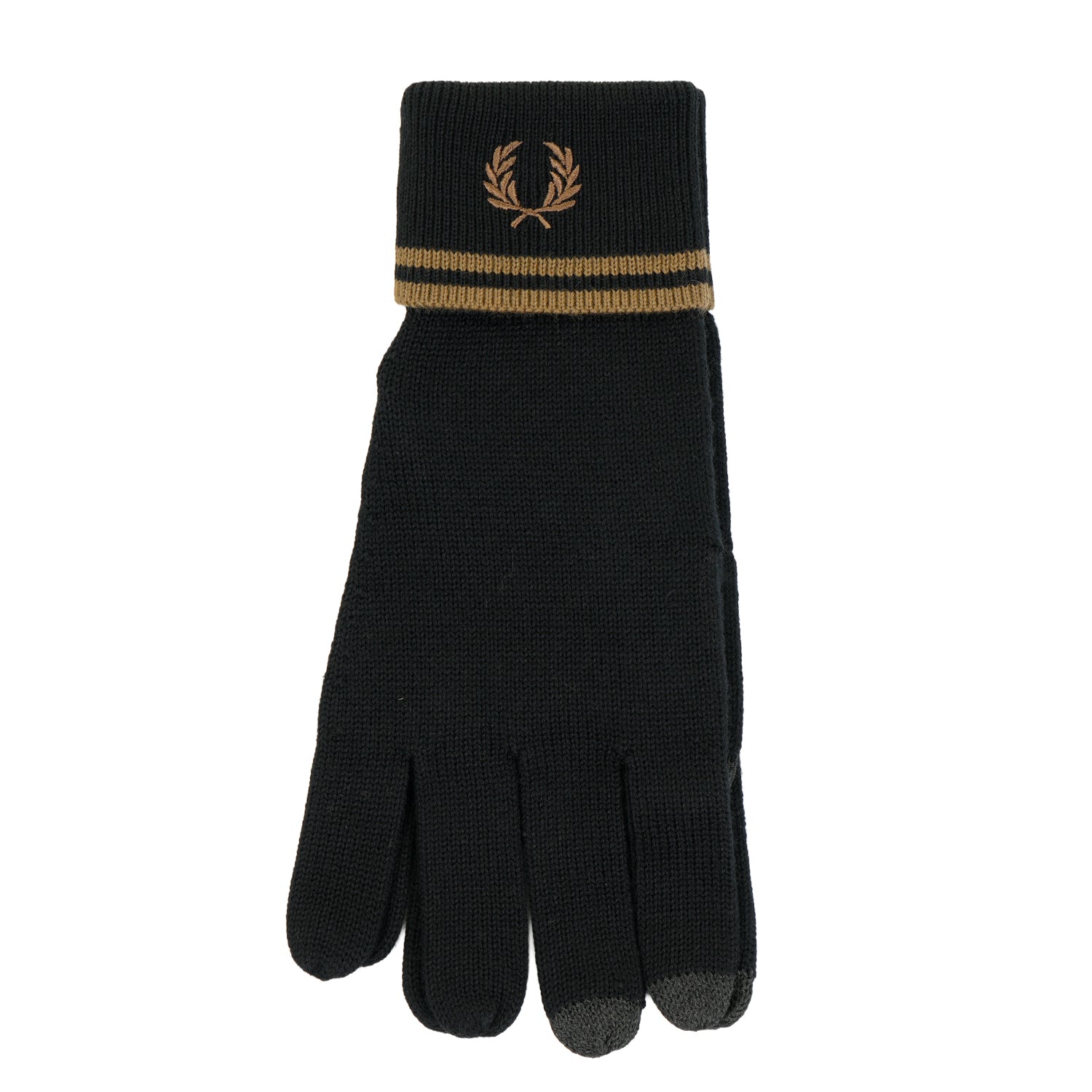 Twin Tipped Merino Wool Gloves Black Shadestone