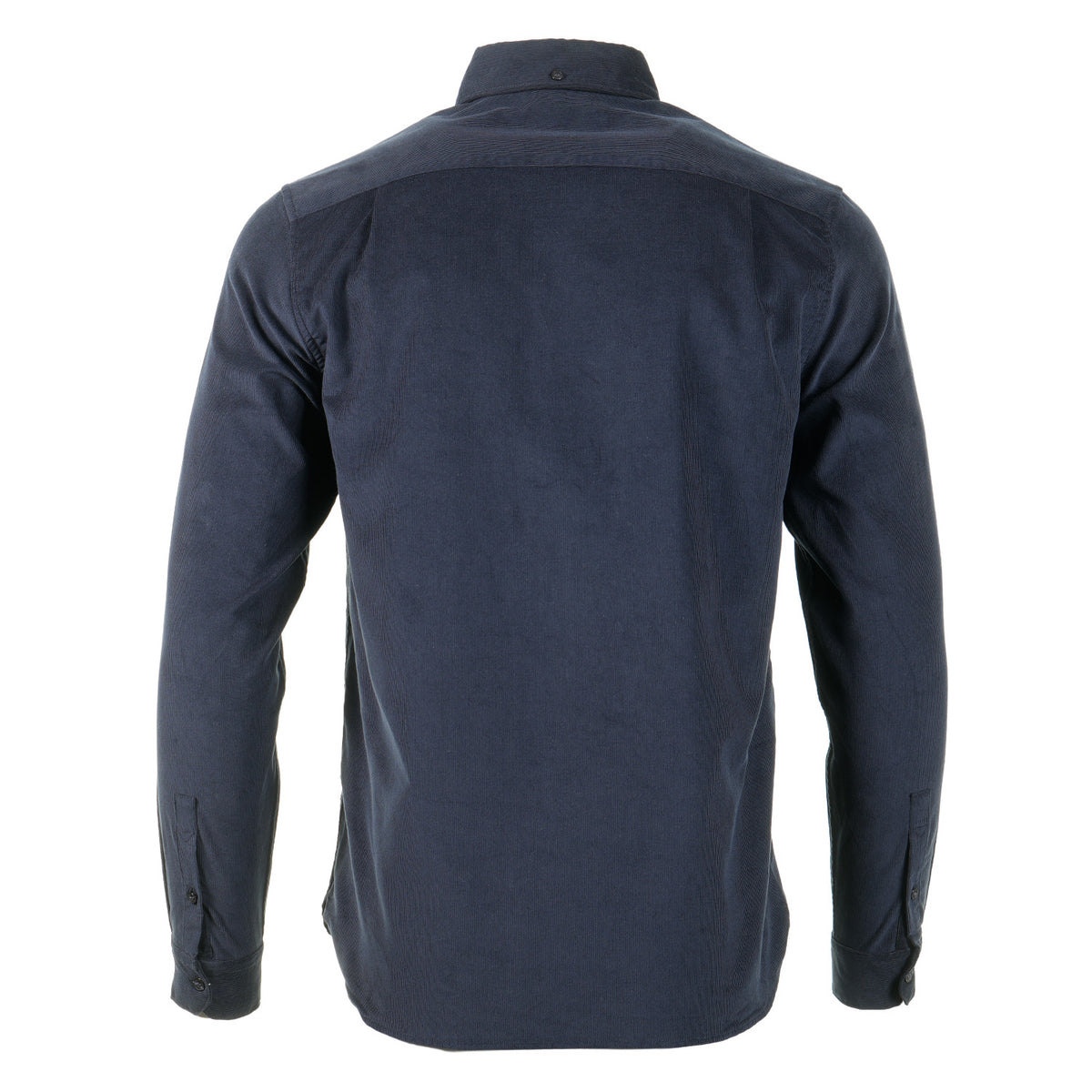 Long Sleeve Needle Cord Shirt Navy