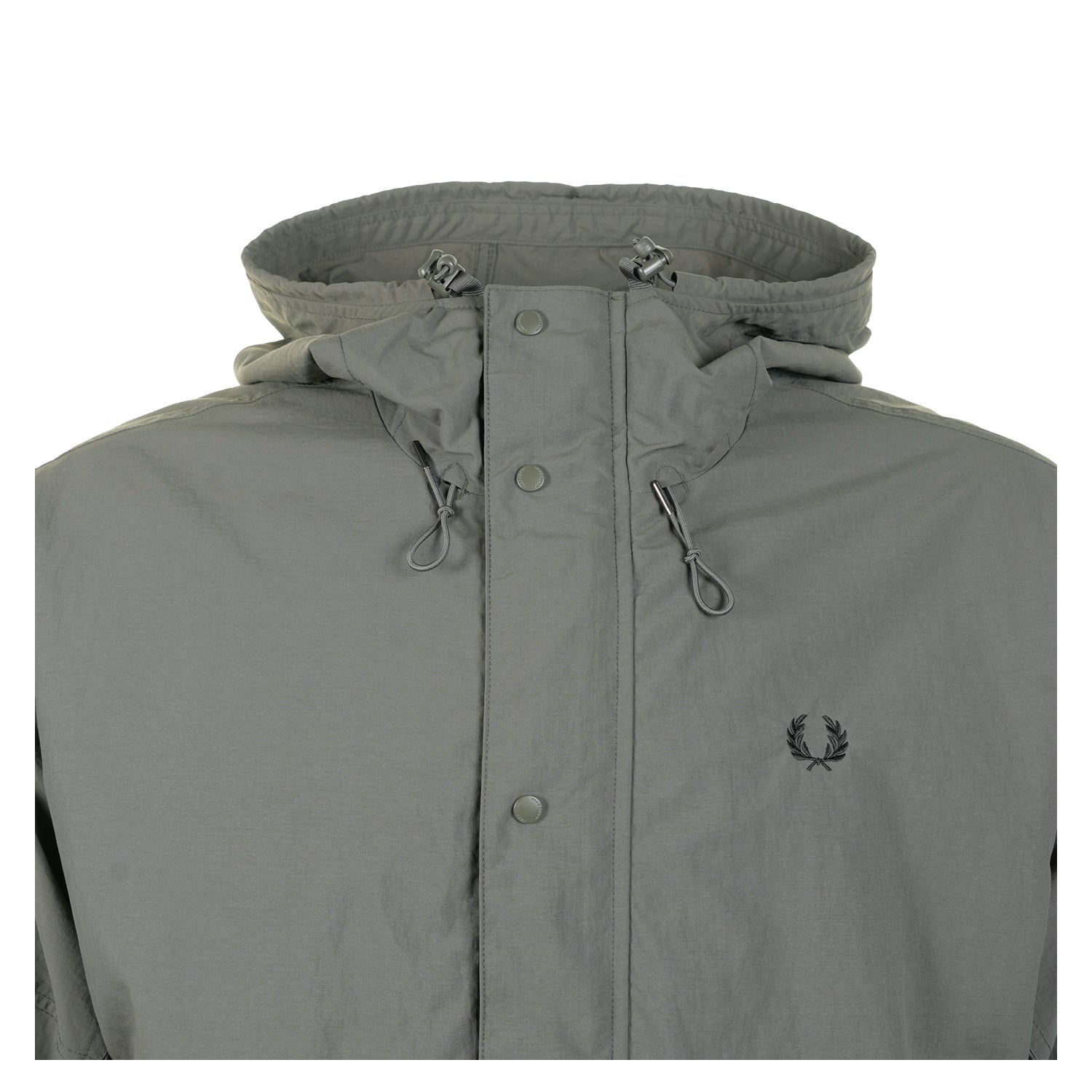 Cropped Ripstop Parka Field Green
