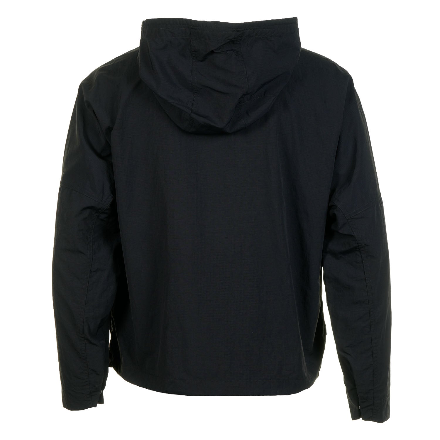 Cropped Ripstop Parka Black