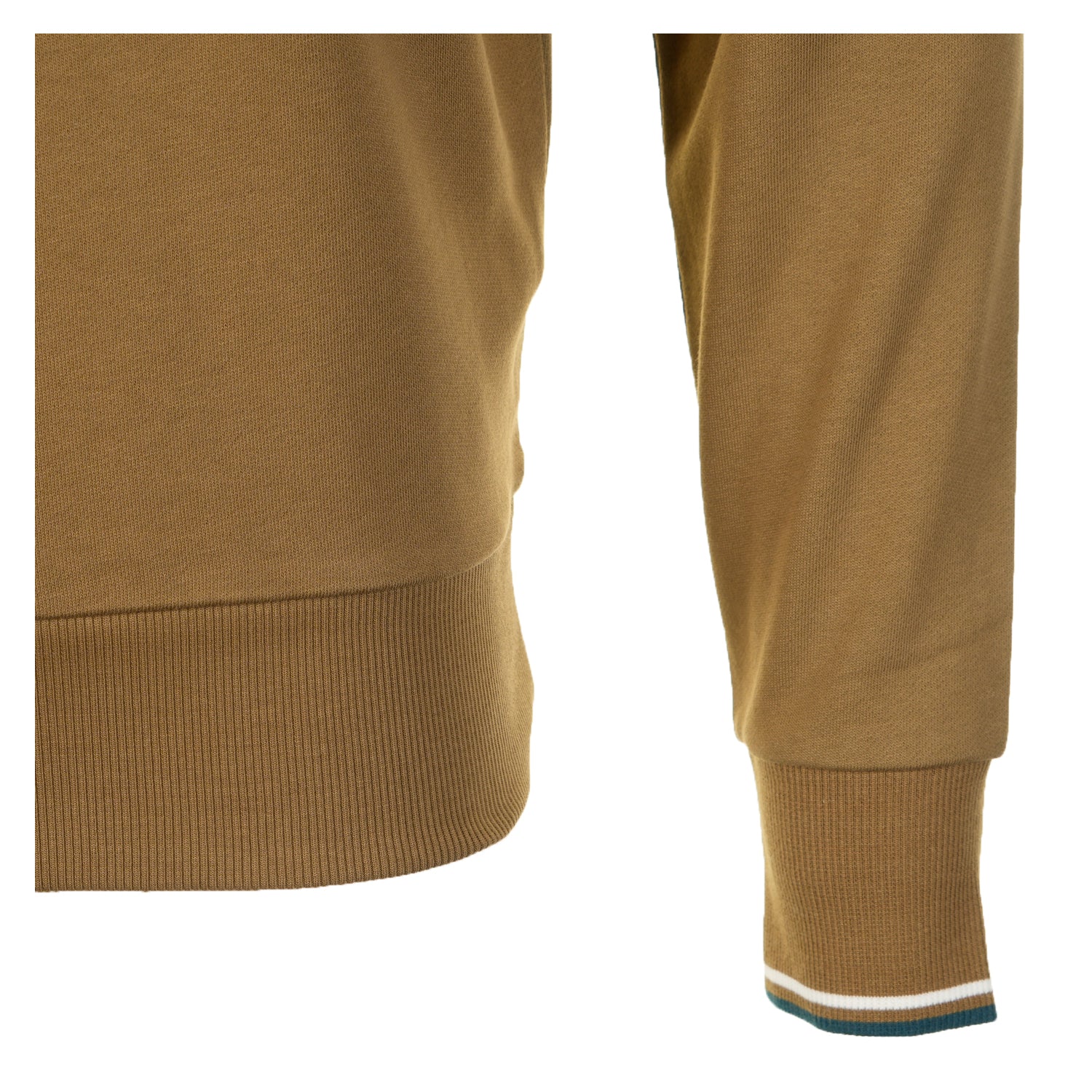 Half Zip Sweatshirt Shaded Stone Ecru