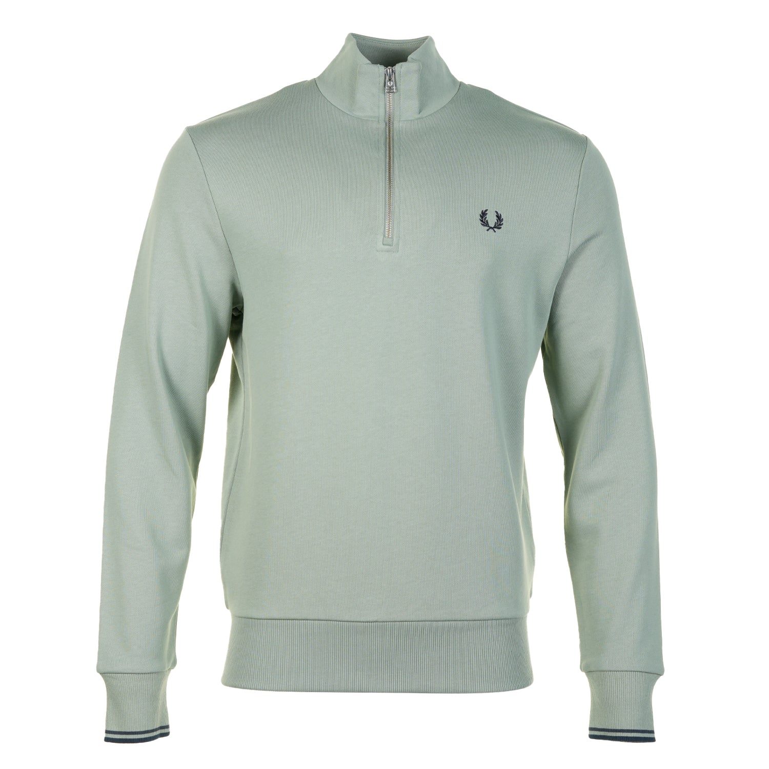 Half Zip Sweatshirt Bayleaf Dark Airforce