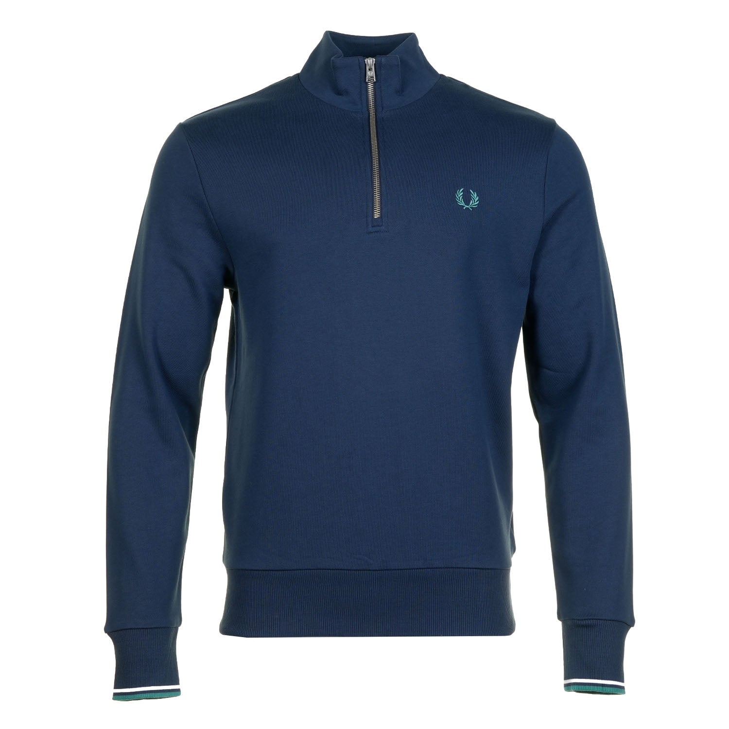 Half Zip Sweatshirt Tennis Blue