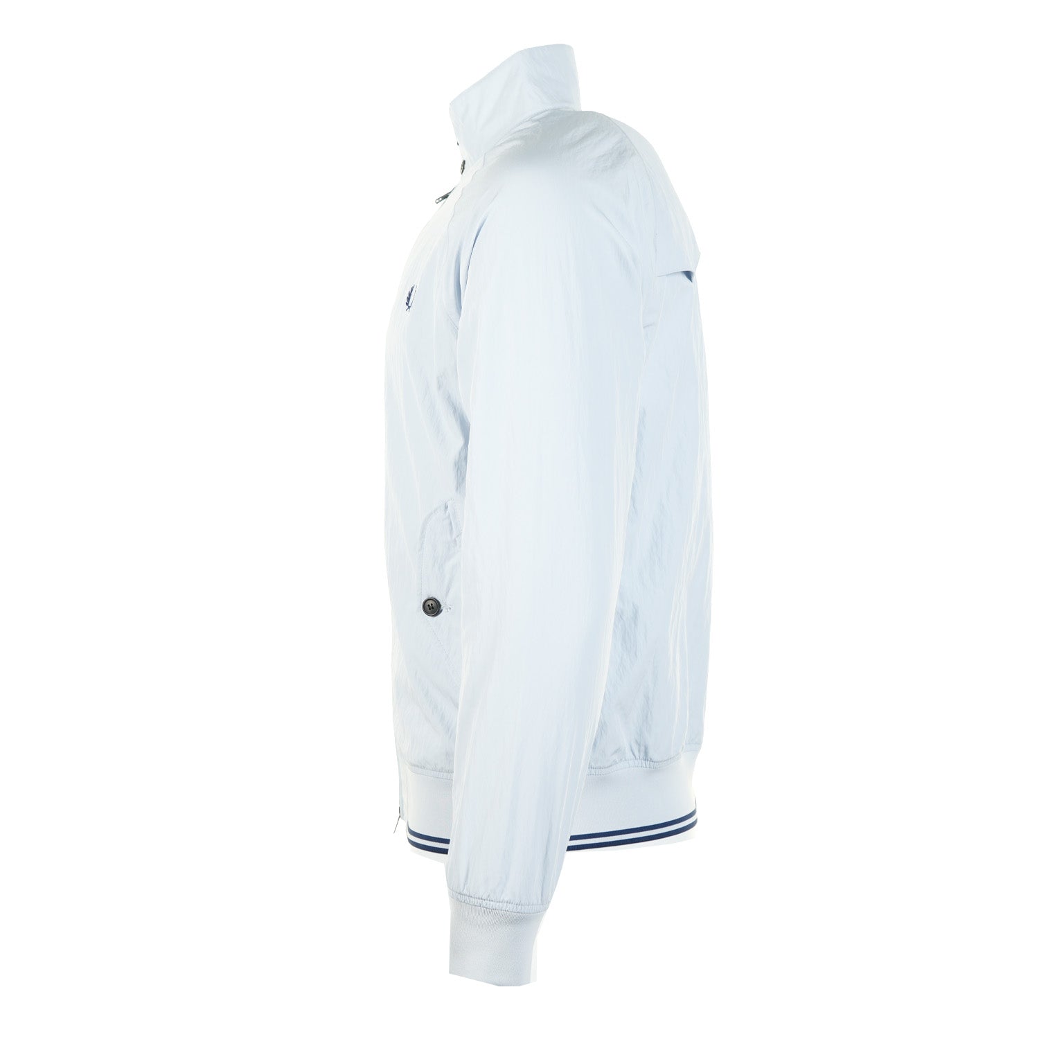 Crinkle Harrington Jacket Dusky Blue
