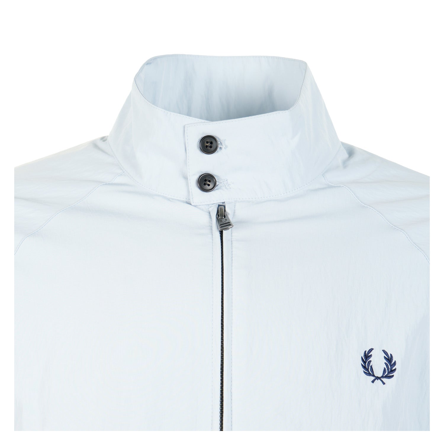 Crinkle Harrington Jacket Dusky Blue
