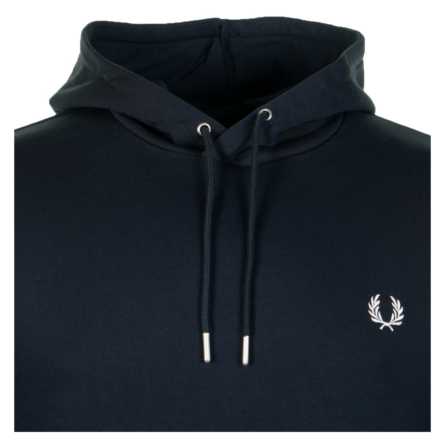 Tipped Hooded Sweatshirt Navy