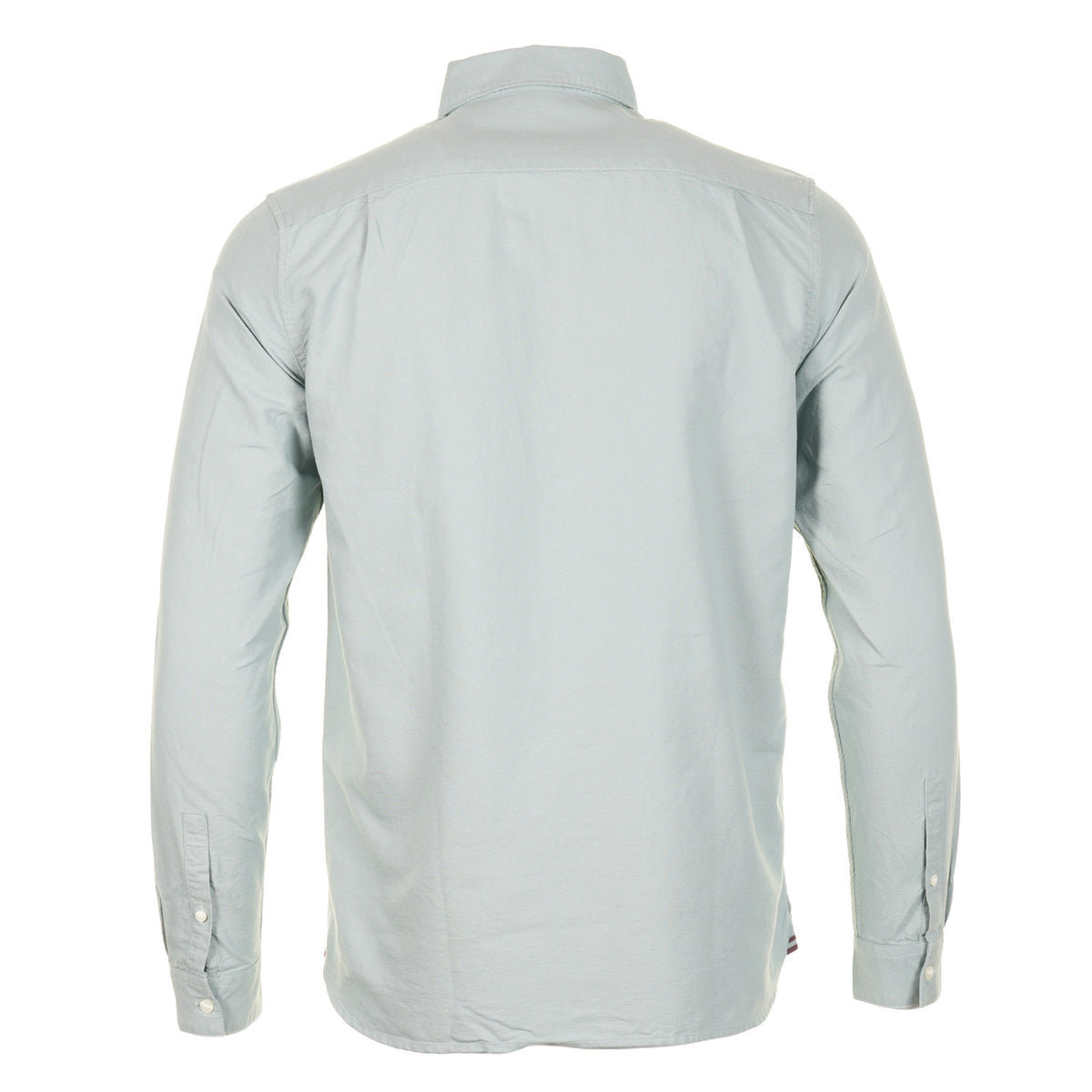 Long Sleeve Oxford Shirt Silver Blue