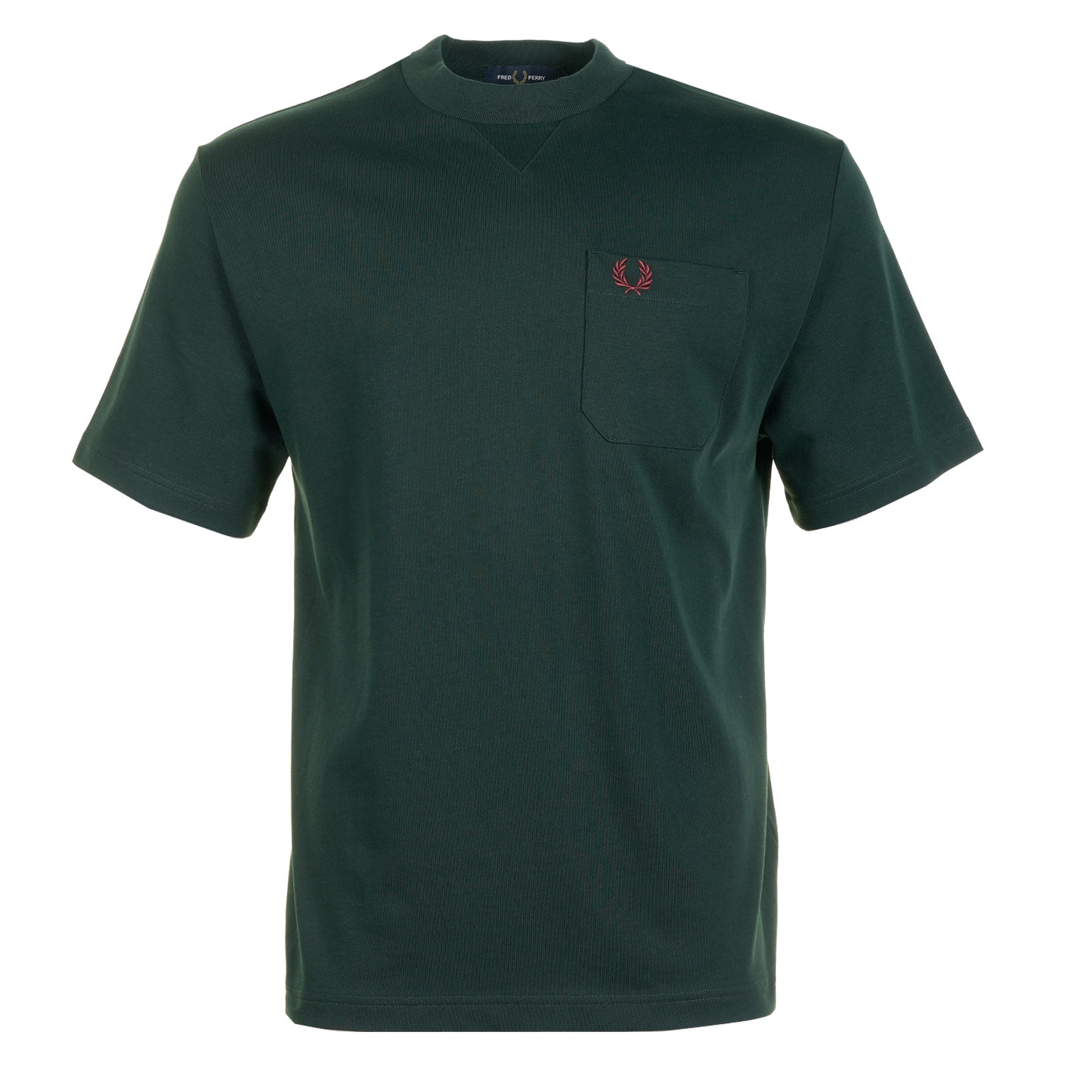 Fred Perry Pocket Detail Pique T Shirt Grassroots