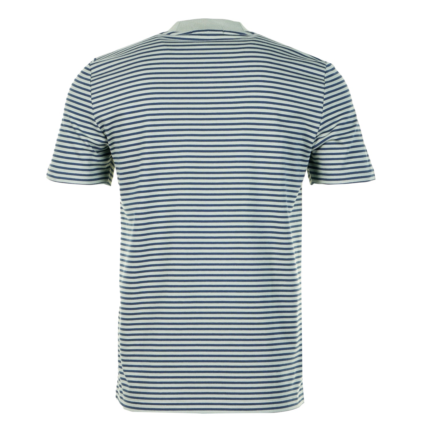 Fine Stripe T Shirt Bayleaf