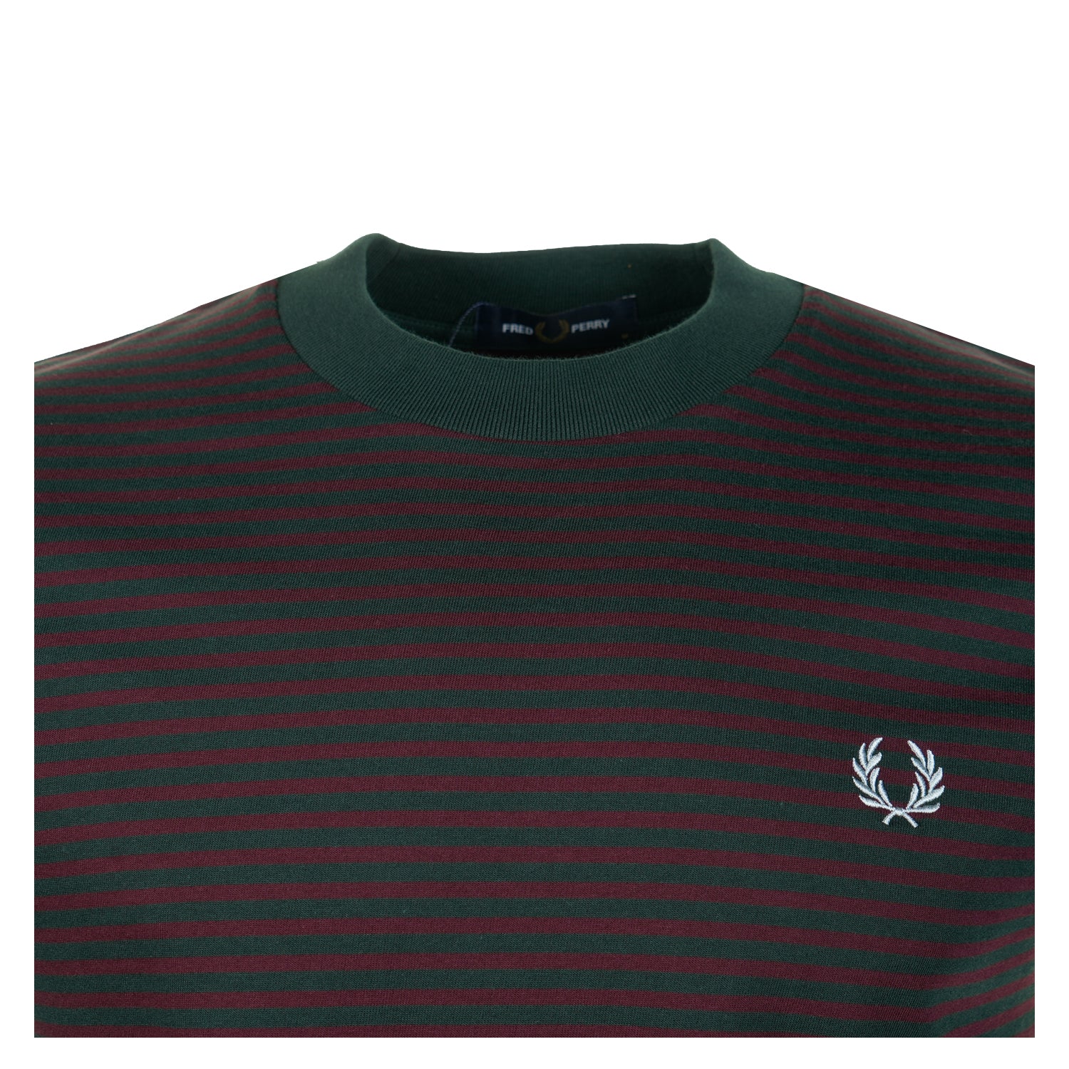 Fine Stripe Heavyweight T Shirt Grassroots