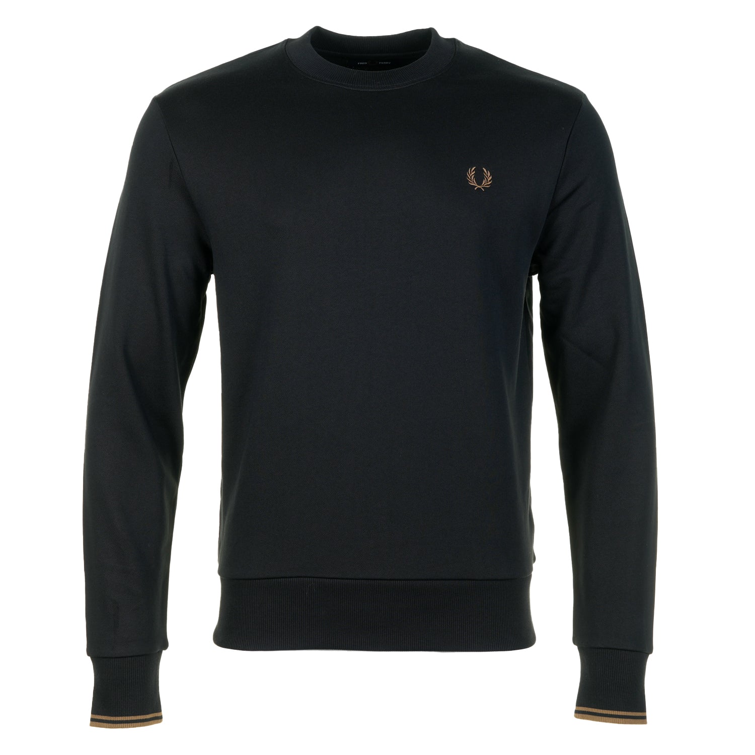 Crew Neck Sweatshirt Black / Shaded Stone