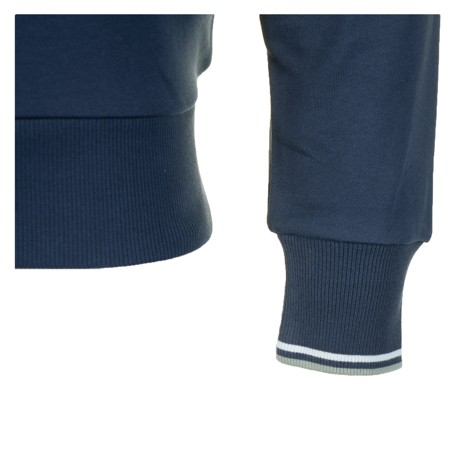 Crew Neck Sweatshirt Dark Airforce / Light Ice / Bayleaf