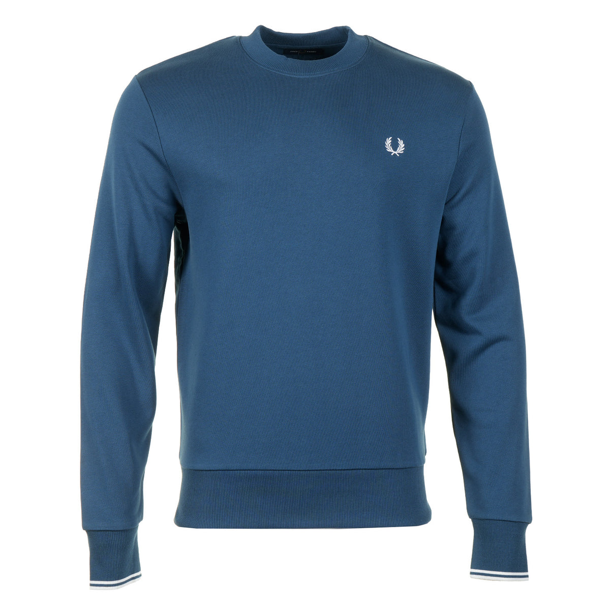 Crew Neck Sweatshirt Mod Blue Slate