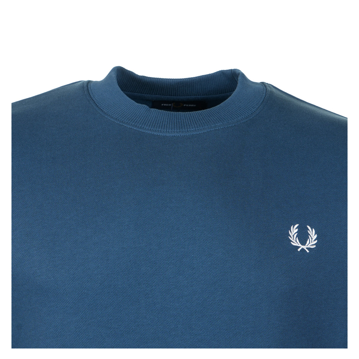 Crew Neck Sweatshirt Mod Blue Slate