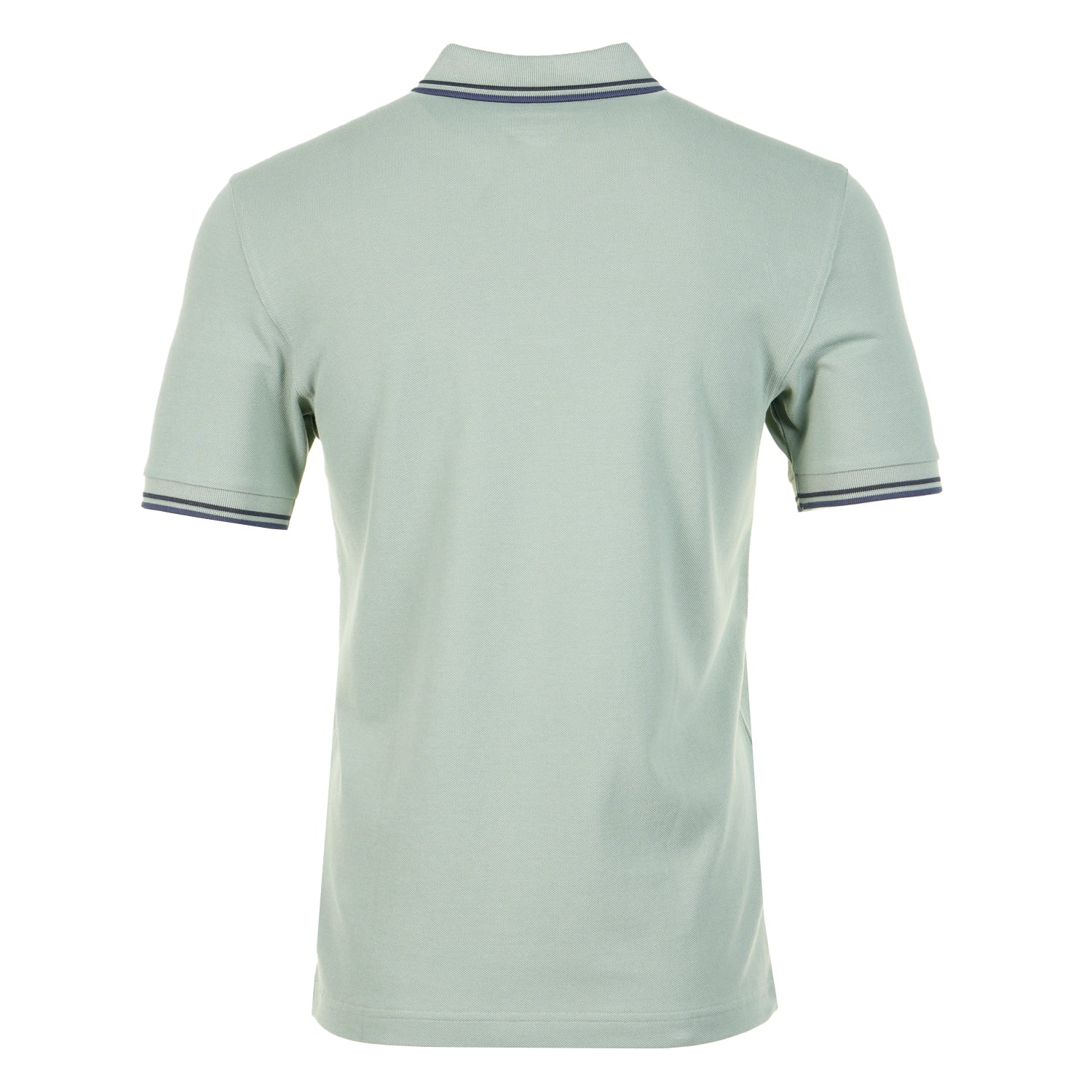 Short Sleeve Twin Tipped Polo Shirt Bayleaf Dark Airforce