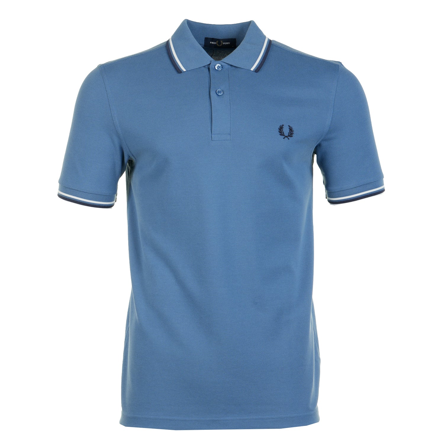 Fred Perry Twin Tipped Polo Shirt Ace Blue