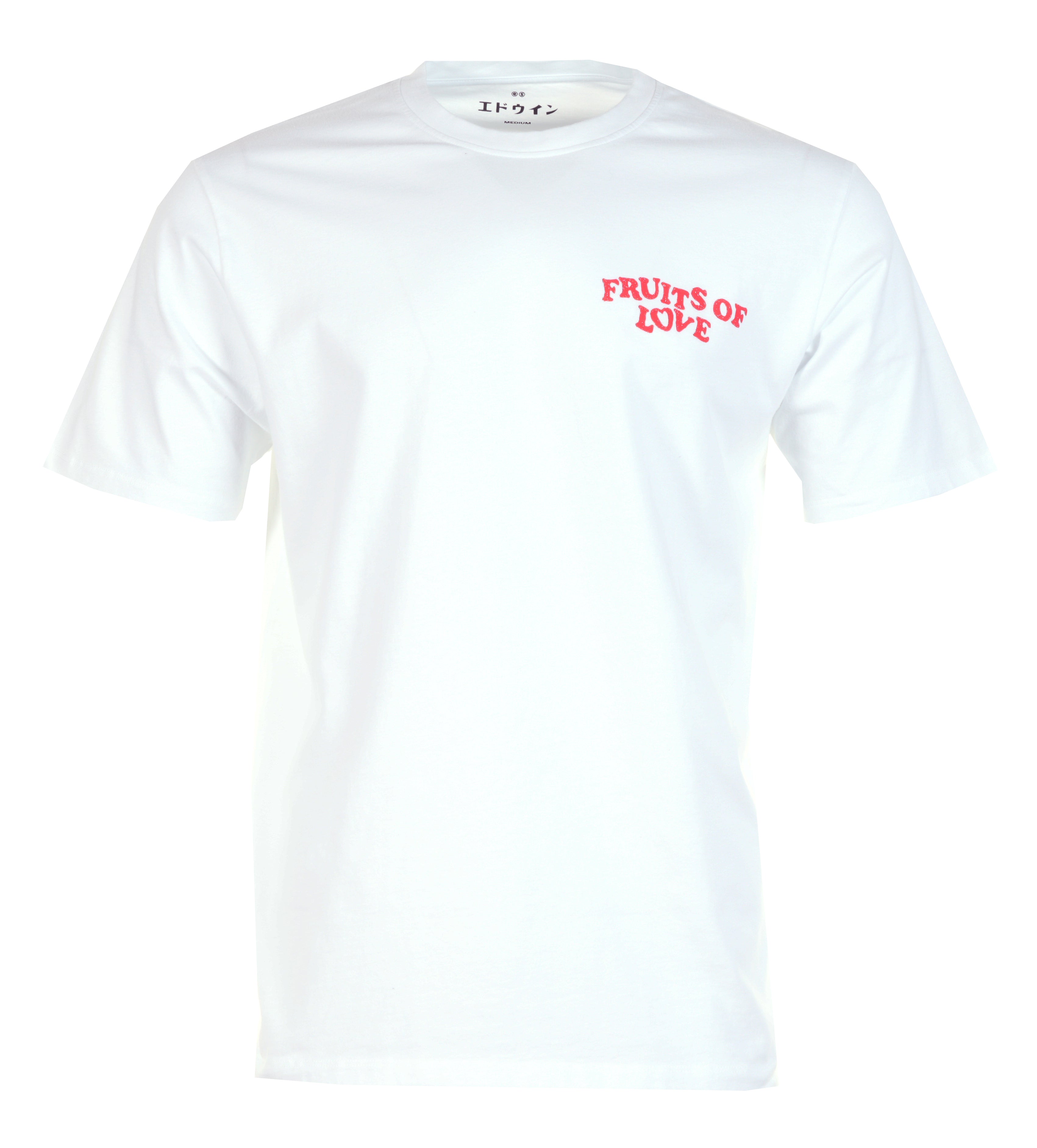 Fruits Of Love Short Sleeve T Shirt White