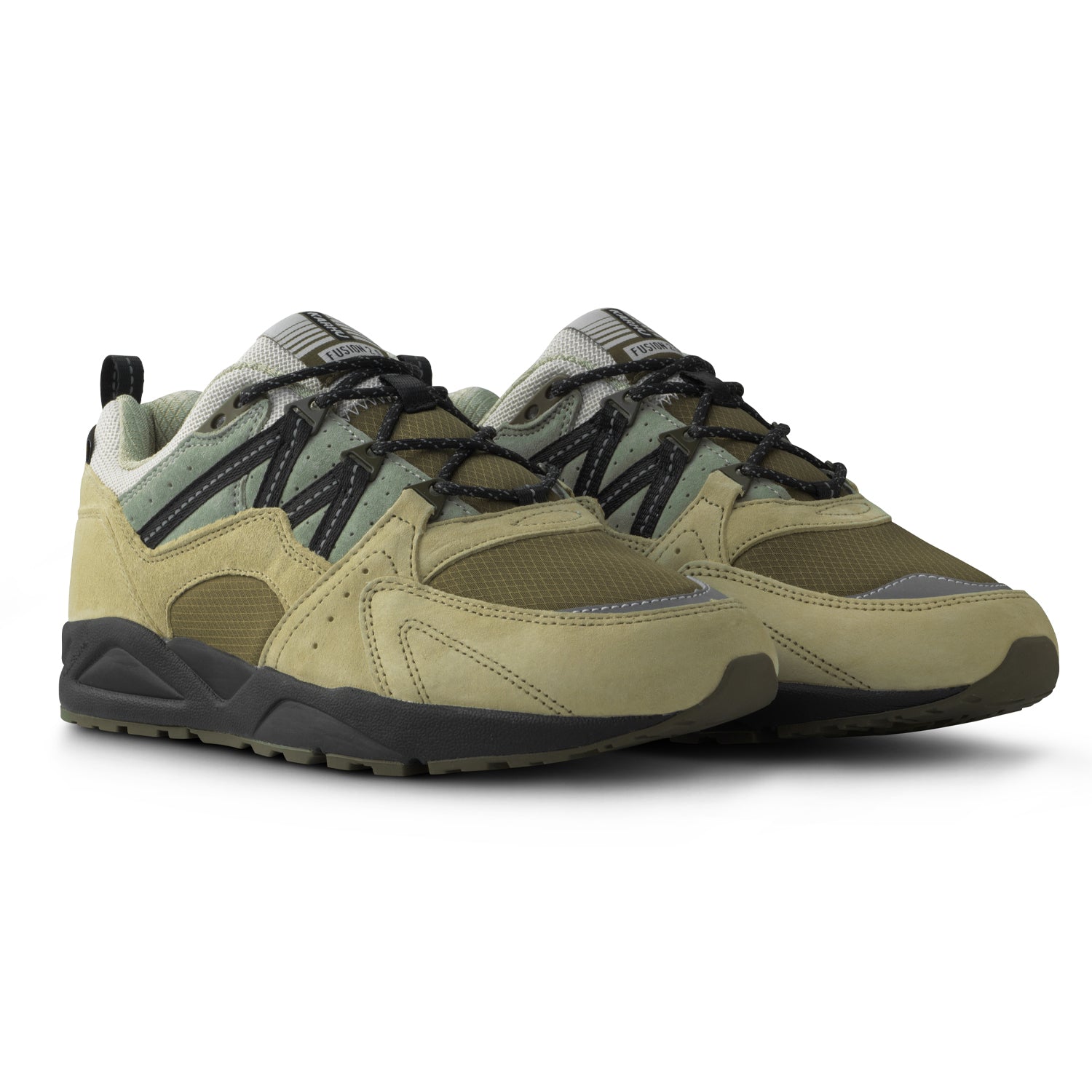 Fusion 2.0 Trainers Pale Olive Green / Jet Black