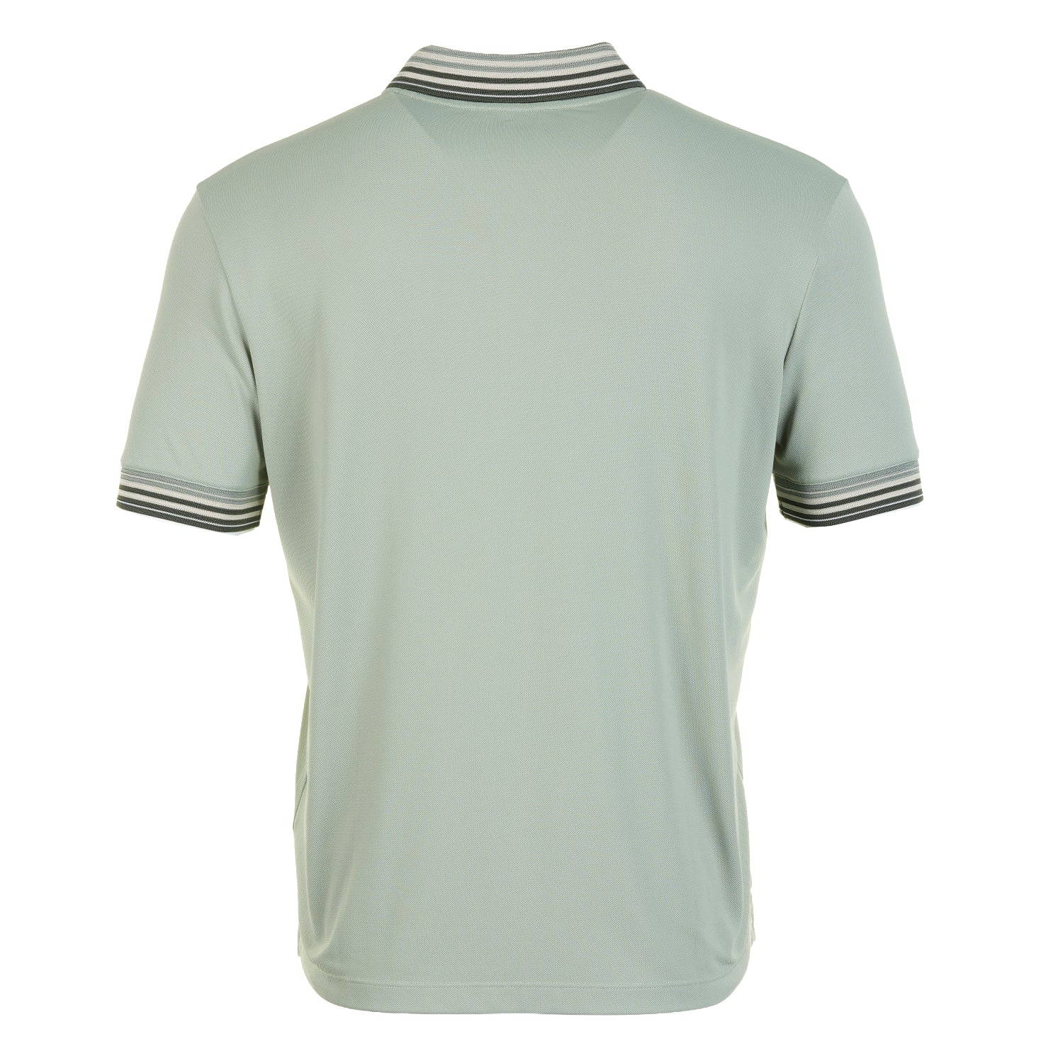 Short Sleeve Gradient Rib Polo Sage