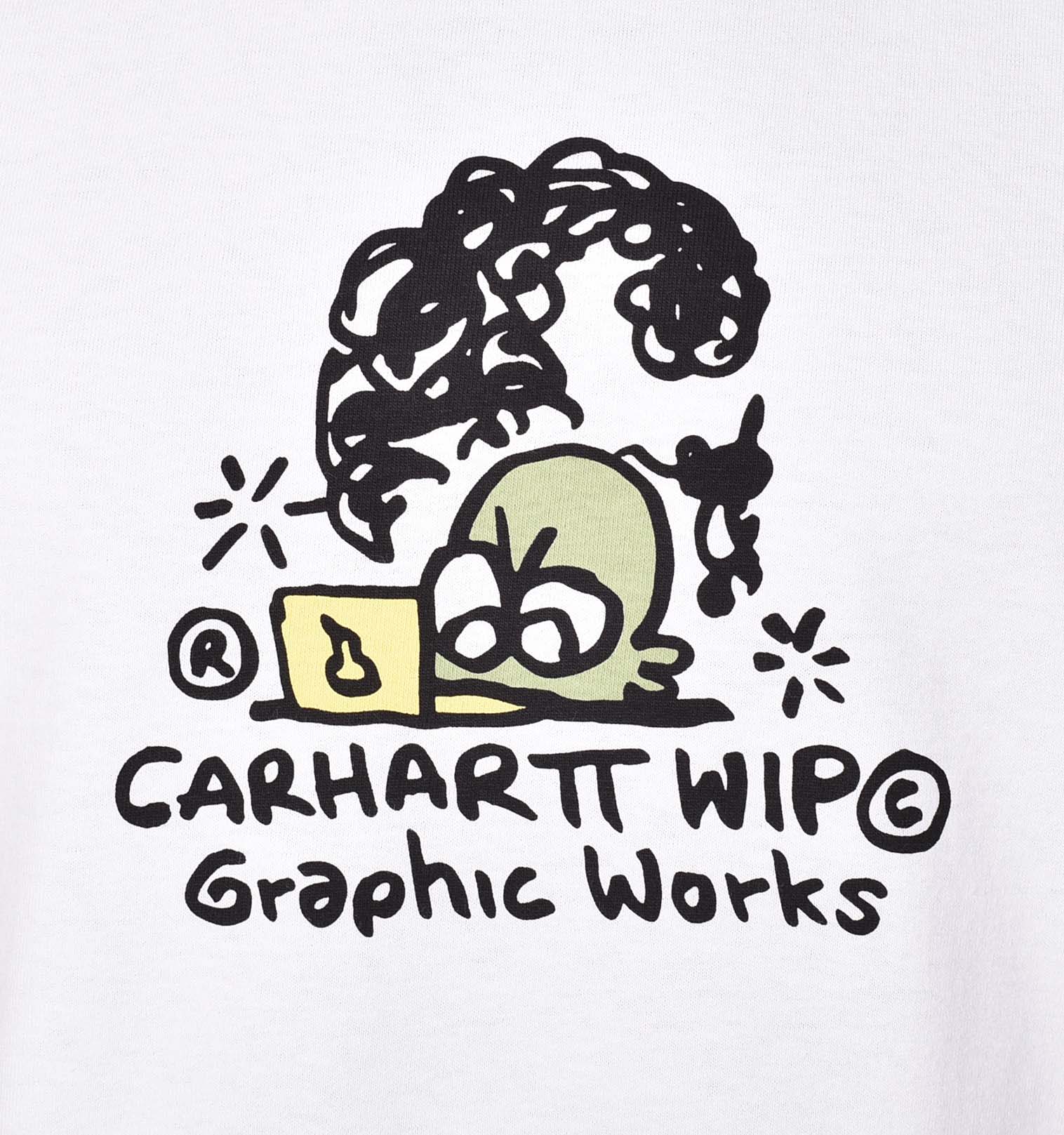 Short Sleeve Graphic Works T Shirt White