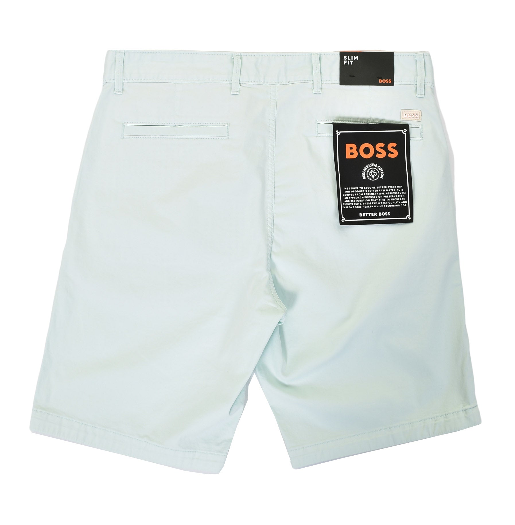 Chino Slim Shorts 474 Open Blue