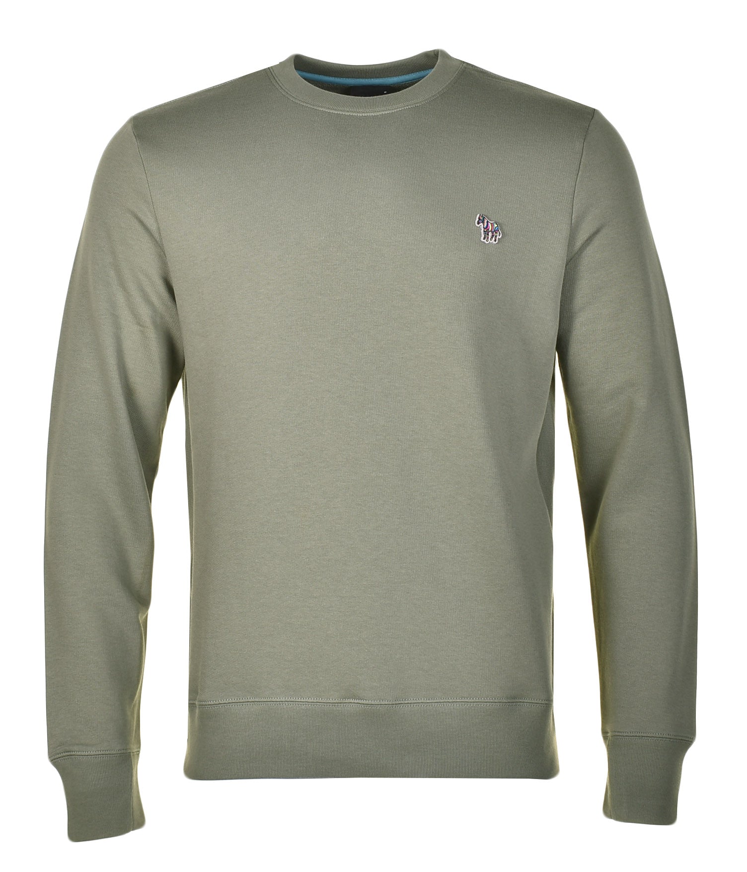 Zebra Crew Sweatshirt Green